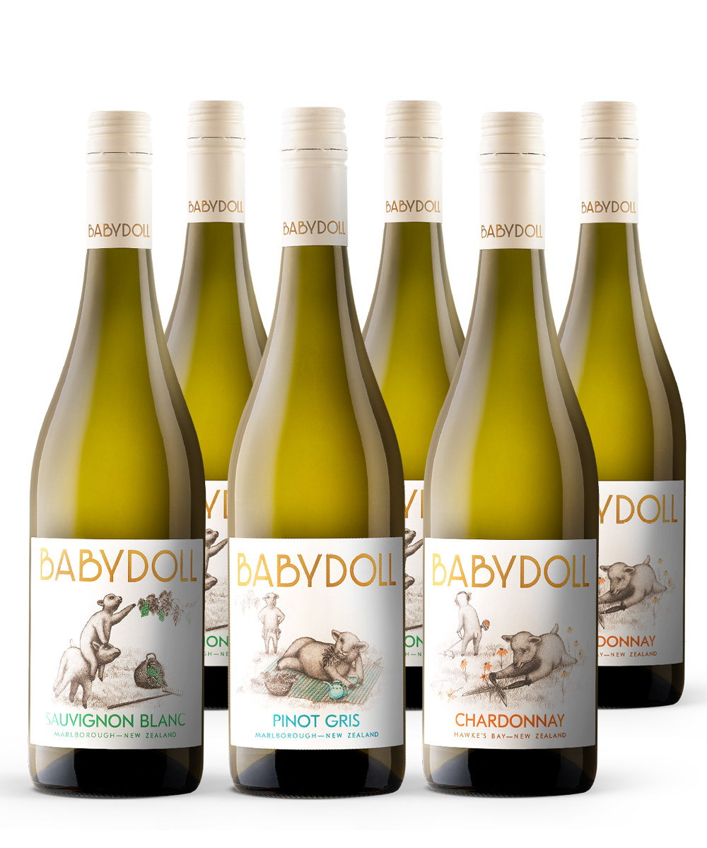 Babydoll White Wine Anytime Bundle